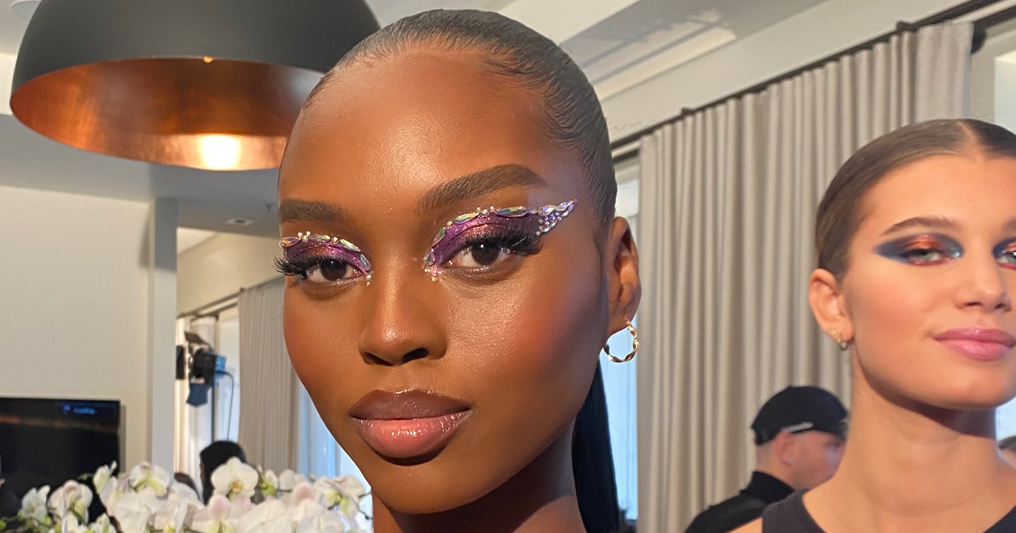 Makeup With Glitter