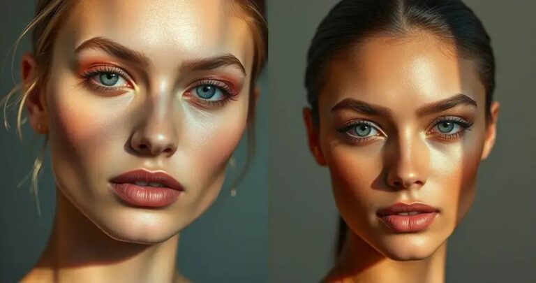 diferença entre base matte e glow