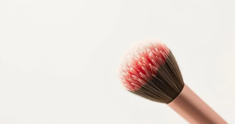 pincel duo fiber para blush