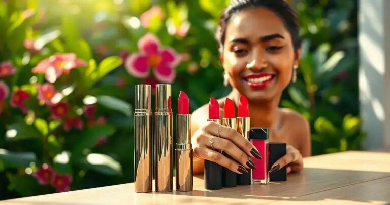 cores de batom para pele morena