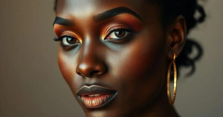 cores de sombra para pele negra