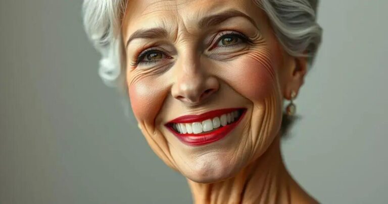 maquiagem para senhoras de 60 anos