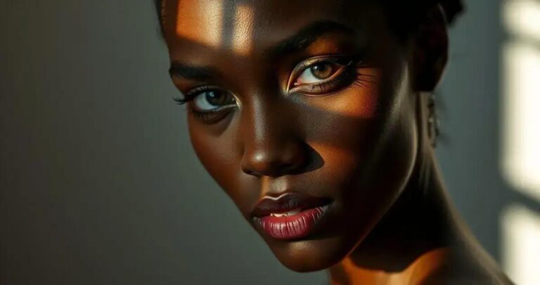 sombra para pele morena